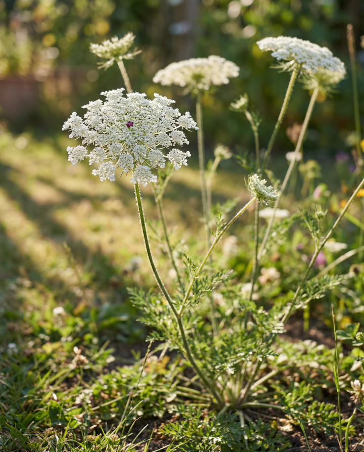 Wilde peen zaden (Daucus carota) – tweejarige groente