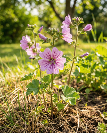 Kaasjeskruid Mix zaden (Malva sylvestris) – tweejarige bloem