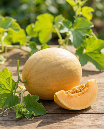 Meloen Bari F1 (Cucumis melo) – eenjarige groentezaden van SeedsChoice