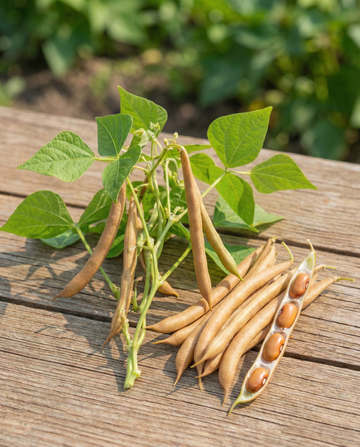 Stamslabonen Brown Dutch 25g zaden (Phaseolus vulgaris) – eenjarige groente