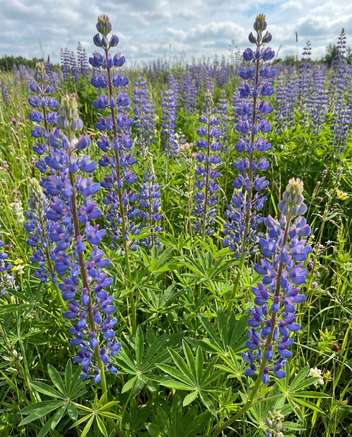 Blue Lupin groenbemester 100g zaden (Lupinus angustifolius) – eenjarige groenbemester