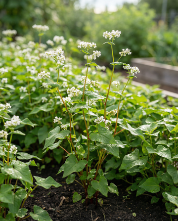 Boekweit Groenbemester 150g zaden (Fagopyrum esculentum) – eenjarige groenbemester