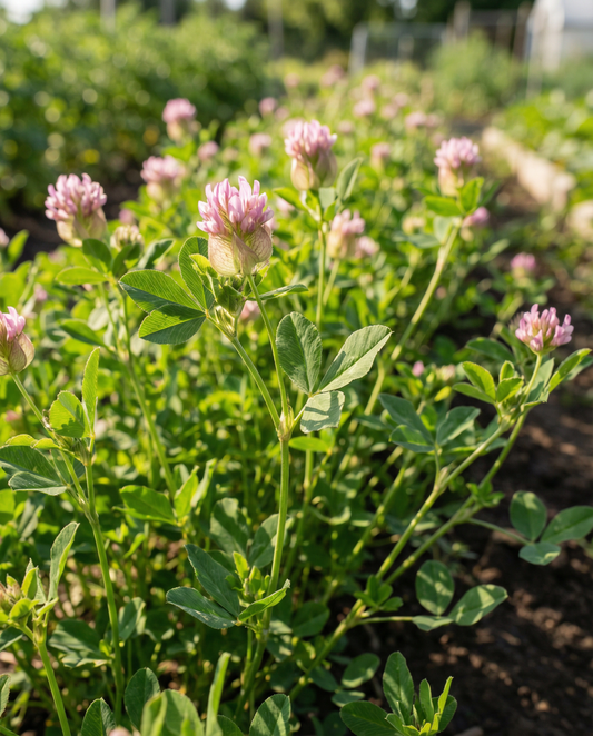 Persian Clover Green Manure 200g (Trifolium resupinatum) – eenjarige groenbemesterzaden van SeedsChoice