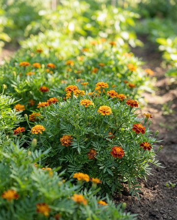 Frans Afrikaantje Groenbemester Bonita 50g zaden (Tagetes patula) – eenjarige groenbemester
