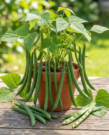 Struikslaboon Compass (Phaseolus vulgaris) – eenjarige groentezaden van SeedsChoice